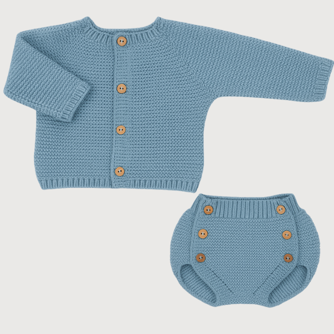 Conjunto punto ranita azul Sardon