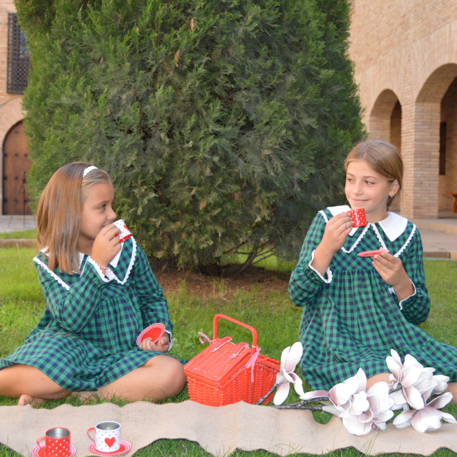 Vestido vichy Basmartí - Imagen 2