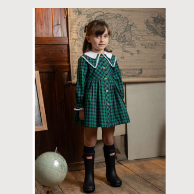 Vestido vichy Basmartí - Imagen 3