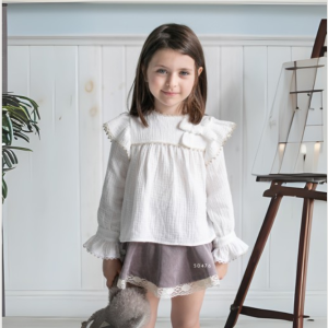 Conjunto blusa y falda pantalón  Coco Acqua