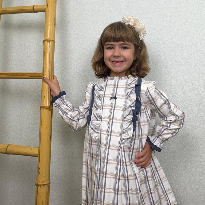 Vestido Vichy Colec. Leicester Martin Aranda - Imagen 2