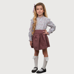 Conjunto blusa y Falda Colecc. Grape Cua-Cuak