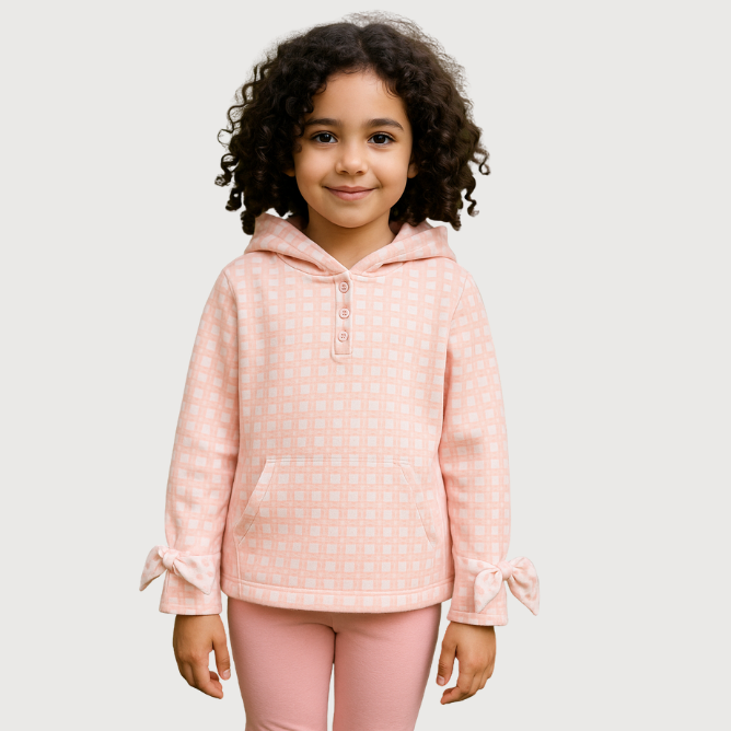 Conjunto algodón corazones